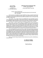 Thông báo chính sách thuế giá trị gia tăng