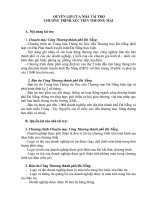 Quyền lợi của nhà tài trợ chương trình xúc tiến thương mại