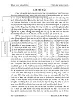 Chiến lược kinh doanh của Trung tâm Du lịch Hà Nội