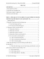 Thực trạng và giải pháp trong phân tích các nhân tố của môi trường vĩ mô và vi mô do ảnh hưởng của tự do hoá thương mại đến ngành dịch vụ du lịch quốc tế và Công ty cổ phần Du lịch Tân Định