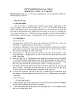 Chương trình đào tạo chuẩn ngành tài chính ngân hàng