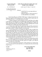 tăng cường công tác bảo vệ môi trường trên địa bàn thị xã.