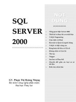 03 MS SQL SERVER 2000
