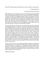 Dự án PCB Hướng tới giảm thiểu phát sinh các loại hóa chất hữu cơ khó phân hủy