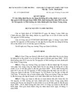 thẩm định Dự án xây dựng hệ thống hồ sơ địa chính