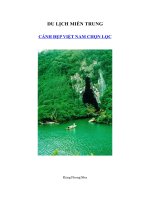 Du lịch miền trung