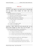 Hoàn thiện kế toán doanh thu tại Tập đoàn Công nghiệp tàu thuỷ Việt Nam Vinashin 