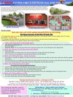 Cơ hội việc làm ngay sau khi tốt nghiệp