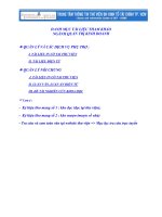 Danh mục tài liệu tham khảo ngành quản trị kinh doanh