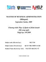 Phân tích, đánh giá và kiến nghị chiến lược tổng công ty vàng bạc đá quý sài gòn đến năm 2015