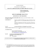 Câu hỏi điều tra tự vệ dành cho các nhà nhập khẩu