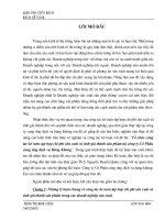 Tổ chức công tác kế toán chi phí sản xuất và tính giá thành sản phẩm ở Công ty cổ phần cung ứng dịch vụ hàng không - Airserco