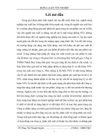 Sử dụng hợp lý & tiết kiệm nguyên vật liệu trong sản xuất bao bì xi măng ở Công ty TNHH TM dịch vụ & du lịch Thành Duy