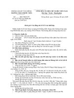 Nội dung họp PHHS đầu năm