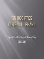 Tập huấn Tin8 PI