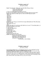 Đề thi Ngữ văn 7 ( 8 đề )