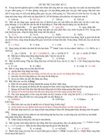 ĐỀ THI THỬ ĐH CÓ ĐÁP ÁN RẤT CHUẨN VÀ HAY