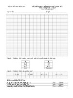 đề giữa kì 1 (theo đề KT cấp TH)