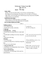 GIÁO ÁN LỚP 1 TUẦN 13