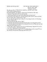 Đề thi HSG Hóa 8 (07-08)