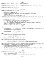 Một số đề ôn tập  thi vào lớp 10