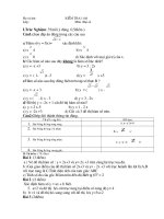 Kiểm tr đại 9 chương II