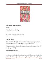 Chinatown (Phố Tàu) – Thuận 3