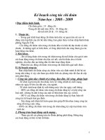 kế hoạch chi đoàn