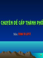 CT LOP 4 : NGUOI CHIEN SI GIAU NGHI LUC