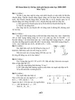 Đề thi HSG Vật lý 9
