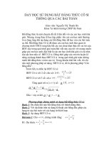 Chuyên đề Bất đẳng thức Cô - si