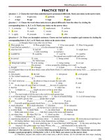 Ôn thi TNPT Bài luyện tập 6