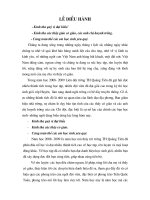 Le dieu hanh khai giang