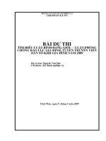 Bai thi tim hieu ve luat binh dang gioi