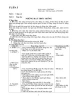 giao an lop 4 tuan 5 chuan KT - KN