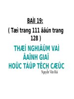 Dạy Học Tích Cực