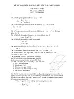 ĐỀ THI MÁY TÍNH CẦM TAY TOÀN QUỐC NĂM 2009