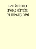 GDMT thong qua DH Cong nghe THCS