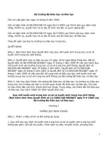 Qui che tuyen sinh THCS, THPT