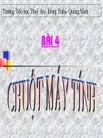 Bài 4 Chuột máy tính