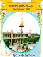 Bài 10 : Tính chất chia hết của một tổng