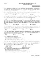 ĐỀ ÔN THI ĐH – CĐ NĂM 2012 MÔN VẬT LÍ