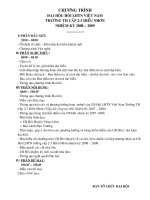 Chuong trinh Dai hoi Hoi LHTN-2009