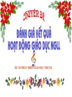 ĐÁNH GIÁ KẾT QUẢ HĐ NGLL