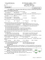 Kiem tra 15phut lan 2 Lop 11CB