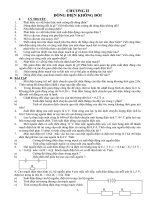 BT ôn tập chương II