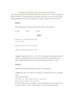 Dạng toán tách một phân số thành tổng hai phân số có tử số là 1