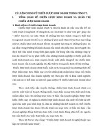 LÝ LUẬN CHUNG VỀ CHIẾN LƯỢC KINH DOANH TRONG CÔNG TY