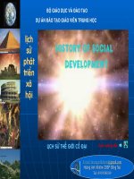 LICH SU THE GIOI CO DAI