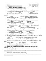 de kiem tra anh hoc kyII lan 1